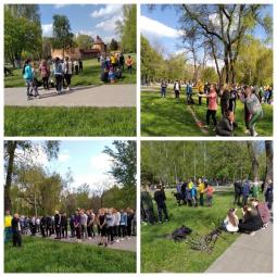05 травня 2021 року в рамках реалізації соціального проєкту «Активні парки - локації здорової України» проведено захоплюючі естафети «Веселі старти»