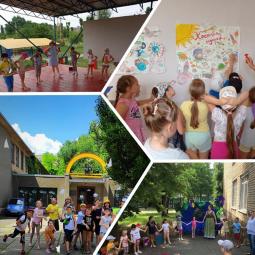 У липні продовжують свою роботу дозвіллєві майданчики в закладах освіти