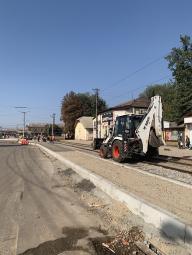 Продовжується поточний ремонт привокзальної площі залізничної станції «Кривий Ріг-Головний»