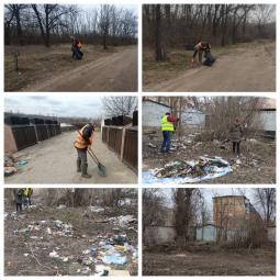 Щоденні роботи з благоустрою району