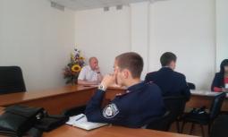 3 червня 2016 року відбулась спільна нарада за участю дільничних інспекторів Довгинцівського відділення поліції та керівників структурних підрозділів виконкому