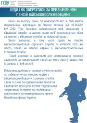 Пенсійне забезпечення осіб, звільнених з військової служби