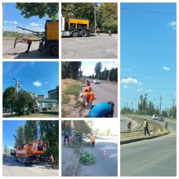 Роботи з благоустрою Довгинцівського району