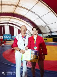 На Всеукраїнському турнірі з боротьби самбо «Кубок Юна Україно», що проходив 3-6 вересня 2020 року в с. Кароліно - Бугаз (Одеська область)