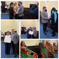 07 грудня 2021 року відбувся урочистий прийом голови районної в місті ради з нагоди Дня місцевого самоврядування та Дня заснування району