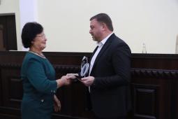 Урочистий прийом голови районної в місті ради з нагоди Дня місцевого самоврядування та Дня заснування району