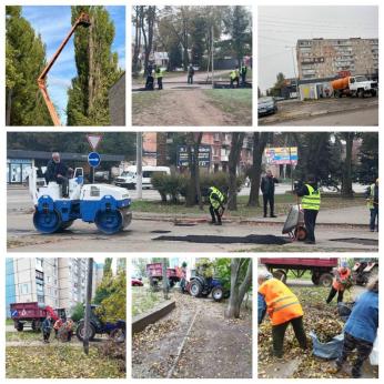 Сезонні заходи з благоустрою Довгинцівського району