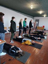 Проведено тренінг з надання домедичної допомоги зі старшокласниками Криворізького ліцею №81