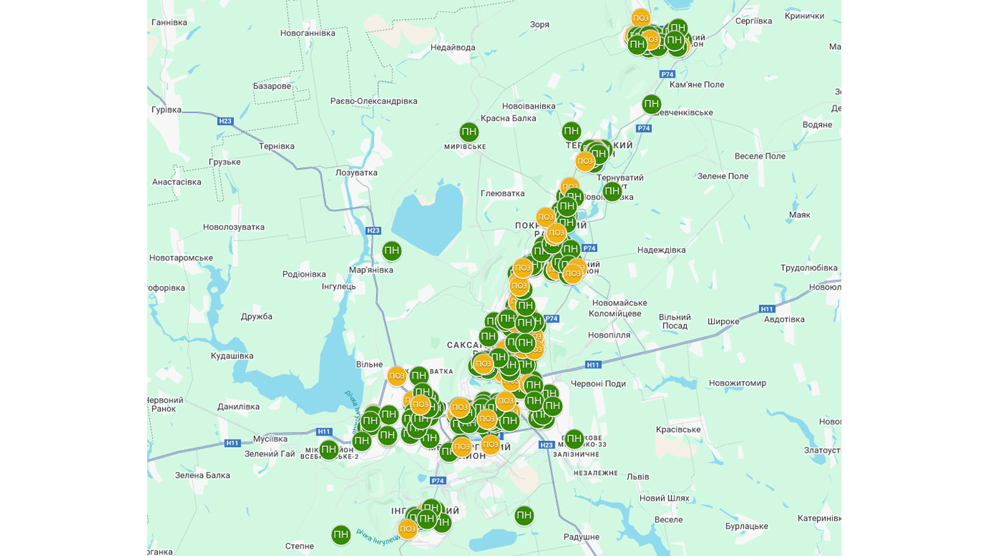 У нашому місті функціонують усі Пункти незламності, їх адреси можна знайти на карті